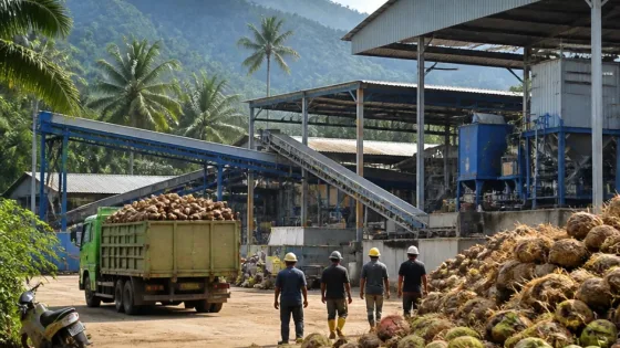 Investasi pabrik kelapa di Morowali berpotensi serap 1.000 tenaga kerja