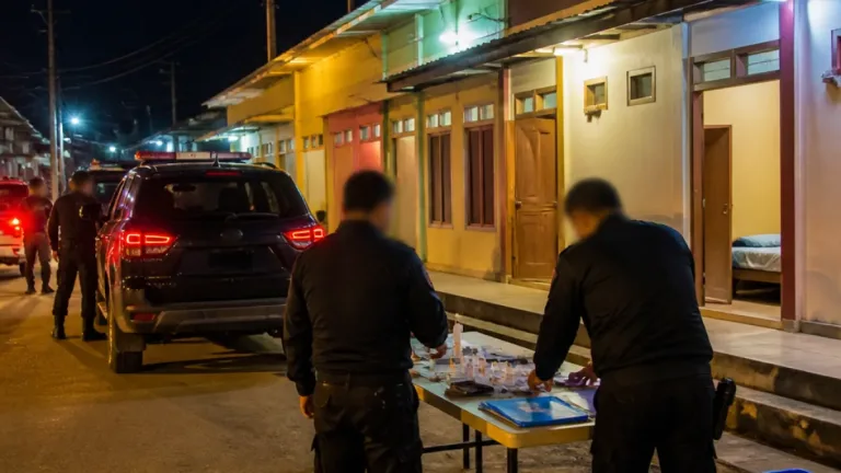 Polres Morowali periksa tempat hiburan dan penginapan di Bahodopi, temukan pengguna narkoba