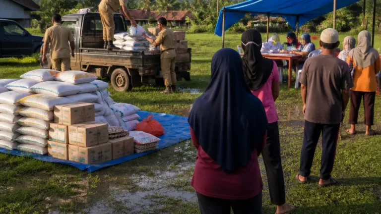 Pemda Parigi Moutong salurkan bantuan dan siagakan cadangan pangan untuk 95 KK korban banjir Kasimbar