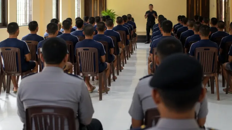 221 warga binaan Rutan Poso mengikuti hipnoterapi untuk penguatan motivasi